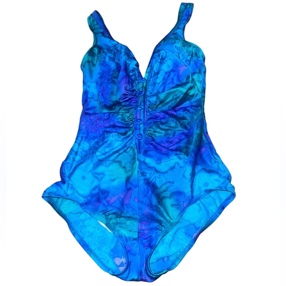 Vintage Robby Len One Piece Bathing Suit
